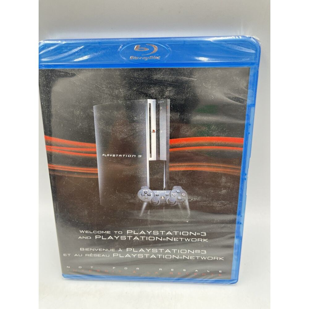 Welcome to PS3 & Playstation Network Blu-Ray Disc New Sealed Fat PSN Original
